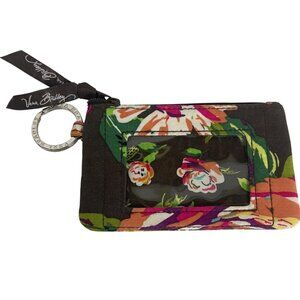 Vera Bradley Clip Zip ID Wallet in English Rose